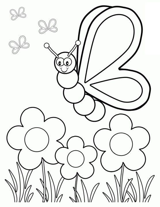 Free Printable Spring Coloring Pages