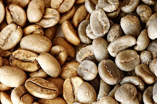 coffee beans unroasted