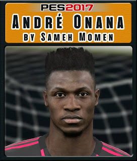 PES 2017 Faces André Onana by Sameh Momen