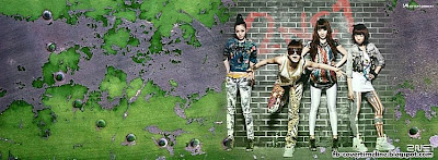 2NE1 Green steel Timeline FB photo Baru .