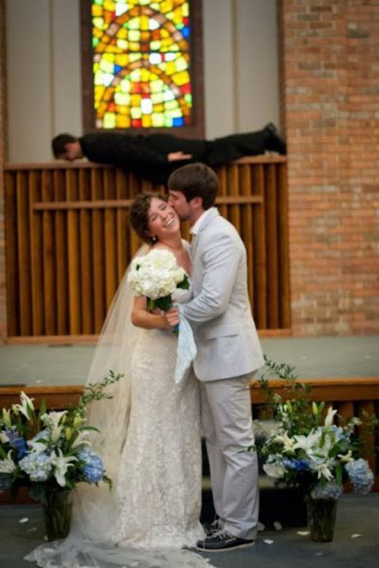 Planking wedding