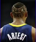 ron artest hair