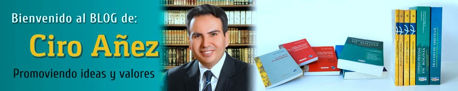 Bienvenido al Blog de Ciro Añez