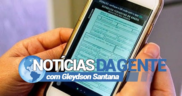 DETRAN-BA IMPLANTA CRLV-E OBRIGATÓRIO; CÓPIA PODERÁ SER IMPRESSA EM CASA