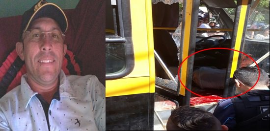 Motorista de ônibus escolar de Icó é assassinado na frente de alunos