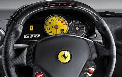 2011 Ferrari 599 GTO Steering Wheel & Gauges