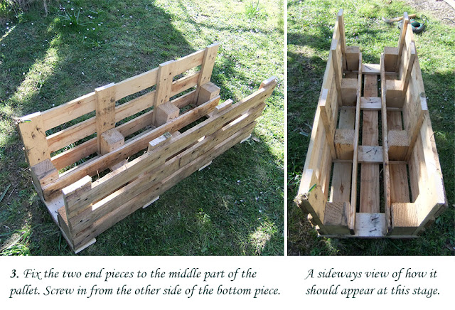  up a better Strawberry planter using a single wooden pallet #gardening