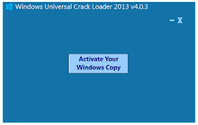 Windows Universal Crack Loader 2013 v4.0.3