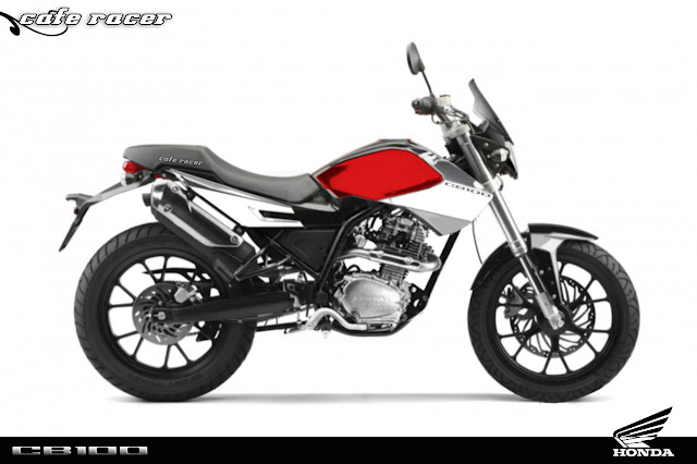 Contoh Modifikasi Honda CB 100  Modif Sepeda Motor