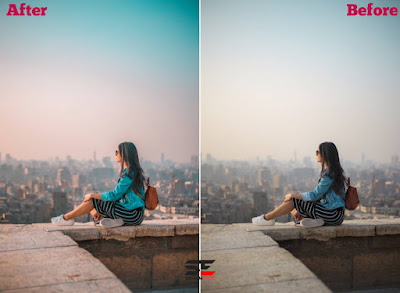 lightroom dng presets, moody blue lightroom presets