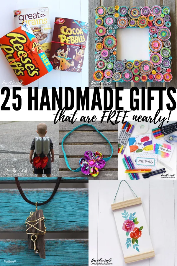 25 Handmade Gifts that are FREE (Almost)