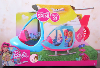 Barbie helicopter toy