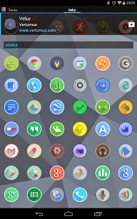 Velur - İcon Pack Apk Android Son Sürüm