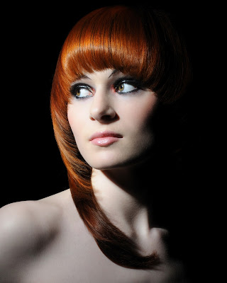 Red Hair, Colouring, Hairdressing, Professional Photographs