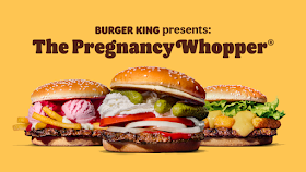 Burger King Limited Edition Pregnancy Whopper