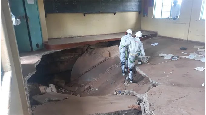 The city of Kwekwe risks caving in due to illegal mining activities