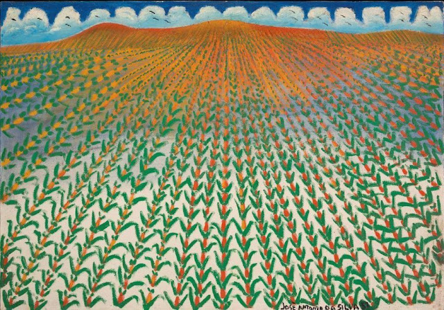 «Campo de Abacaxi (Pineapple Field)», José Antonio da Silva, 1951