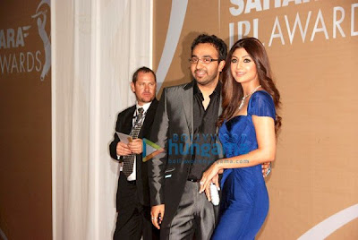 Shilpa, Preity, Dia and Sameera grace Sahara IPL Awards image