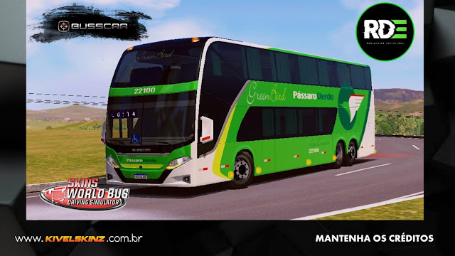 BUSSCAR VISSTA BUSS DD - VIAÇÃO PÁSSARO VERDE