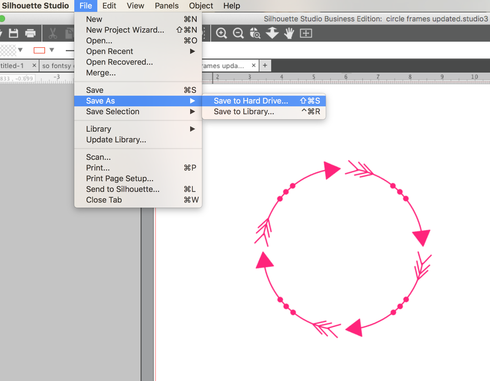 Download Silhouette Studio Save as SVG Export Errors (And How to ...