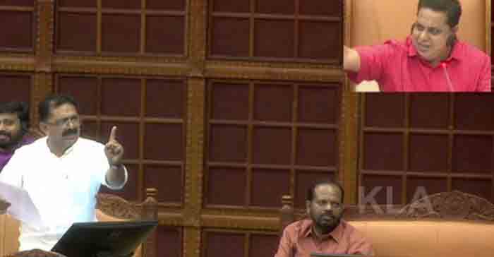 Argument between K.T.Jaleel and Speaker A.N.Shamseer in Assembly, Thiruvananthapuram, News, Politics, Assembly, University, Governor, Kerala