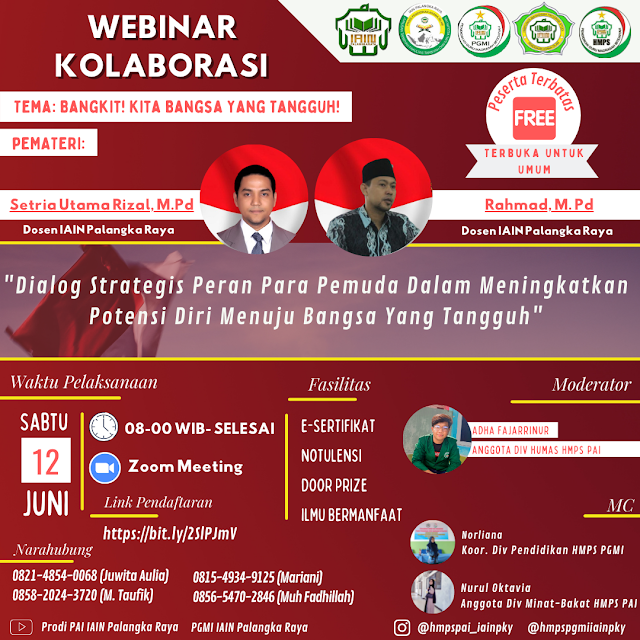 HMPS PAI dan HMPS PGMI Sukses Selenggarakan Webinar Kolaborasi Nasional