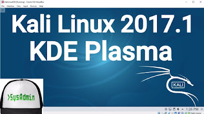 Kali Linux 2017.1 KDE Plasma Installation