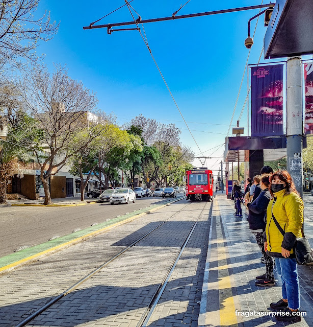 Metrotranvia, bonde de Mendoza, Argentina