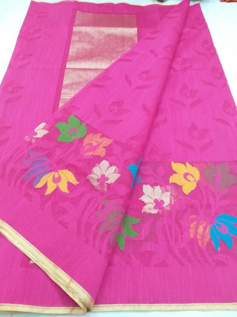 Cotton jute silk sarees