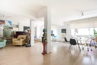 The loft we booked via Airbnb.com while staying in Athens, Greece