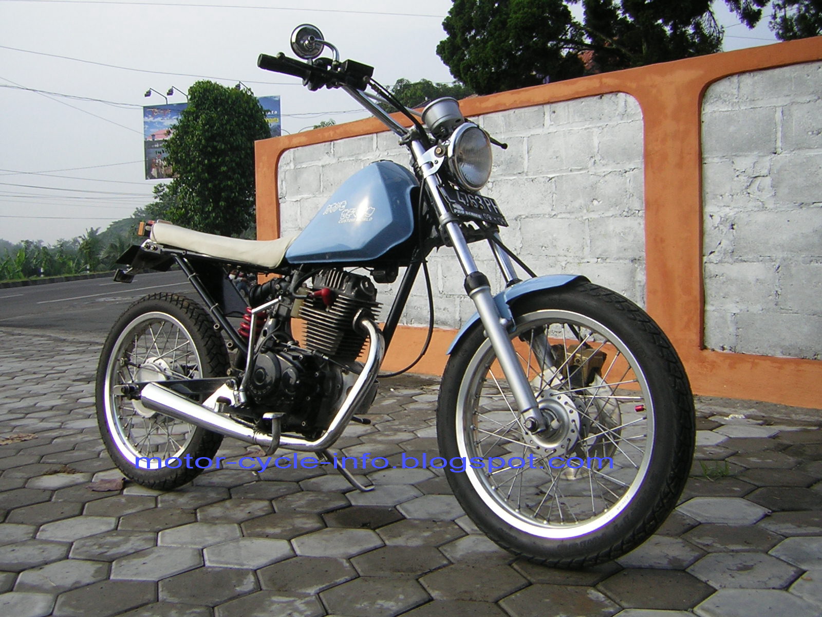 Modifikasi Honda Gl Pro Chopper Pangeran Modifikasi