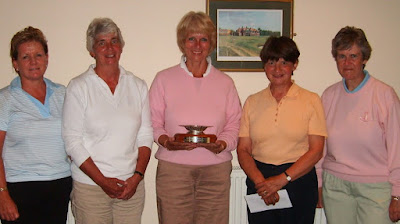 The Scottish Seniors Matchplay Prizewinners - Click to enlarge