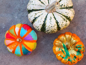 Easy No Carve Halloween Pumpkin Art