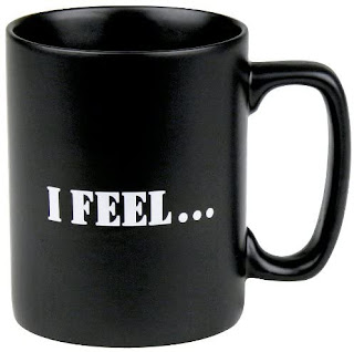 Konitz I Feel Chalkboard Coffee Mug