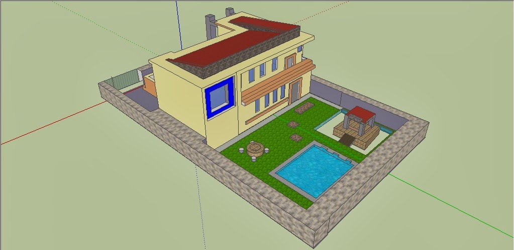 Download File Desain Rumah  Sketchup  Halloween F