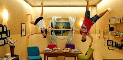 Upside Down World Jogja, upside down world yogyakarta, rumah terbalik jogja
