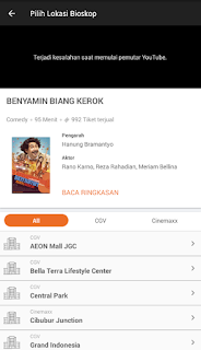  Bioskop merupakan salah satu daerah yang mempunyai daya tarik tersendiri pada suatu sentra  3 Cara Pesan Tiket Nonton di Bioskop Secara Online Melalui Android