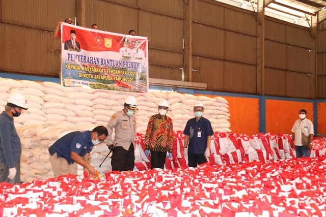 Benhur Tomi Mano Akan Salurkan 5000 Paket Sembako Bantuan Presiden ke Warga Kota Jayapura