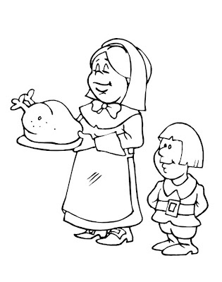 Thanksgiving Coloring Pages