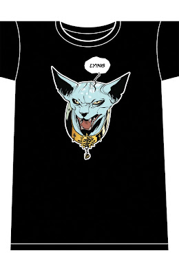 Saga “Lying Cat” T-Shirt by Fiona Staples