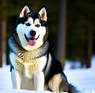 The Siberian Husky is a breed of dog that originated in northeastern Asia, specifically in the region of Siberia. They were originally bred by the Chukchi people, who used them as working dogs to pull sleds and assist with hunting.