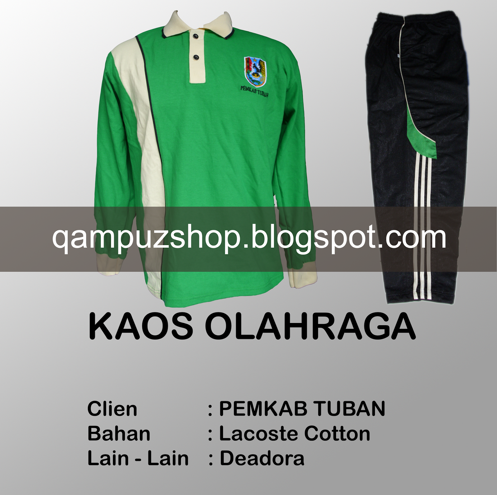 Qampuz Shop Bikin Kaos  Olahraga Sekolah Produsen Kaos  