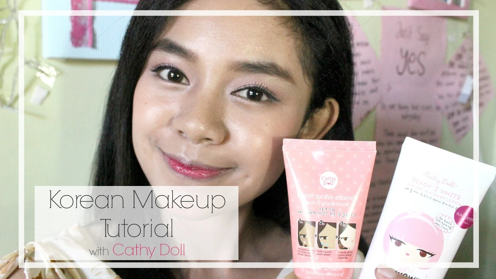 Korean Makeup Tutorial With Cathy Doll Video Hexxieness Beauty