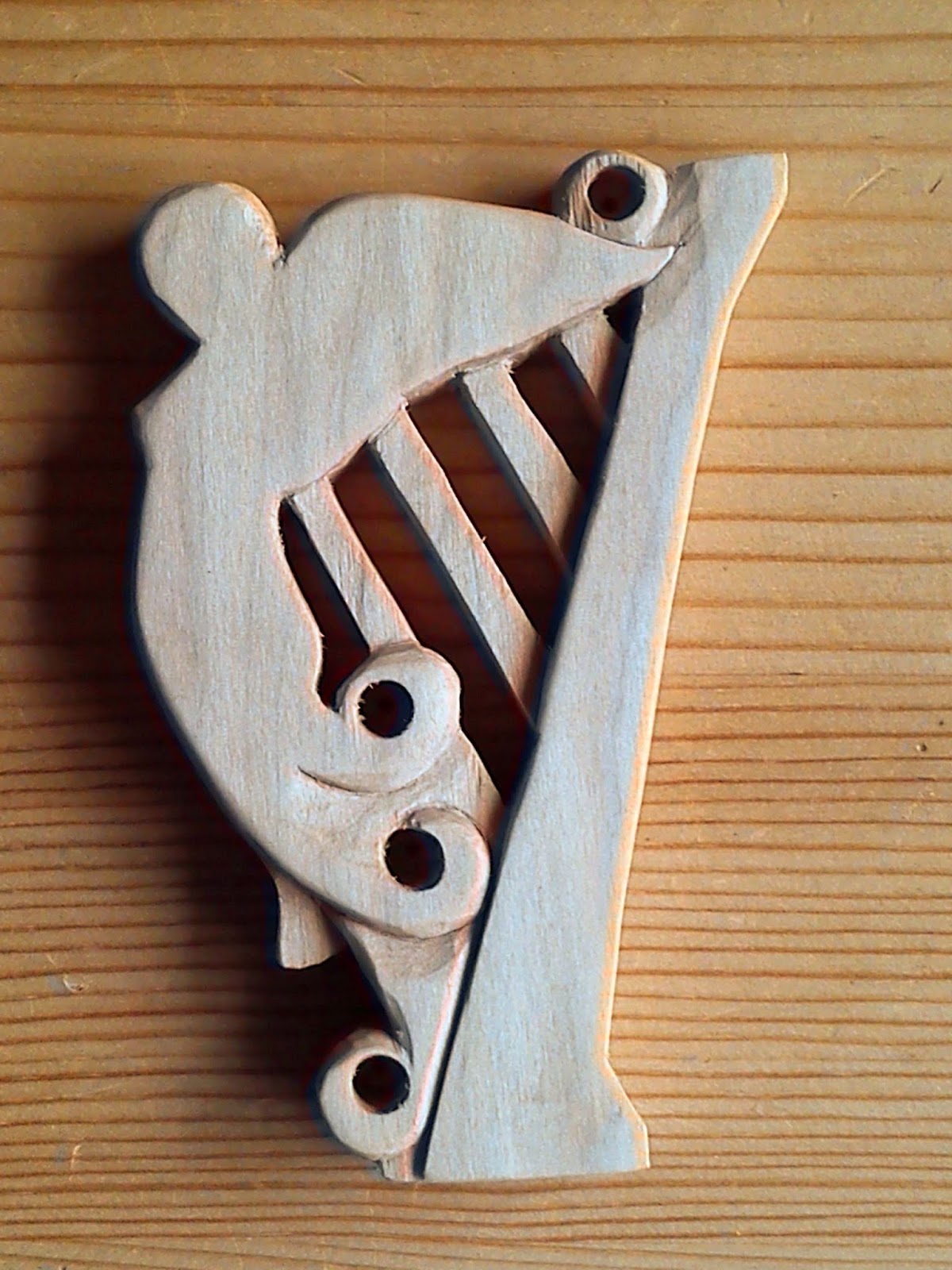 Harp Badge for Boat School