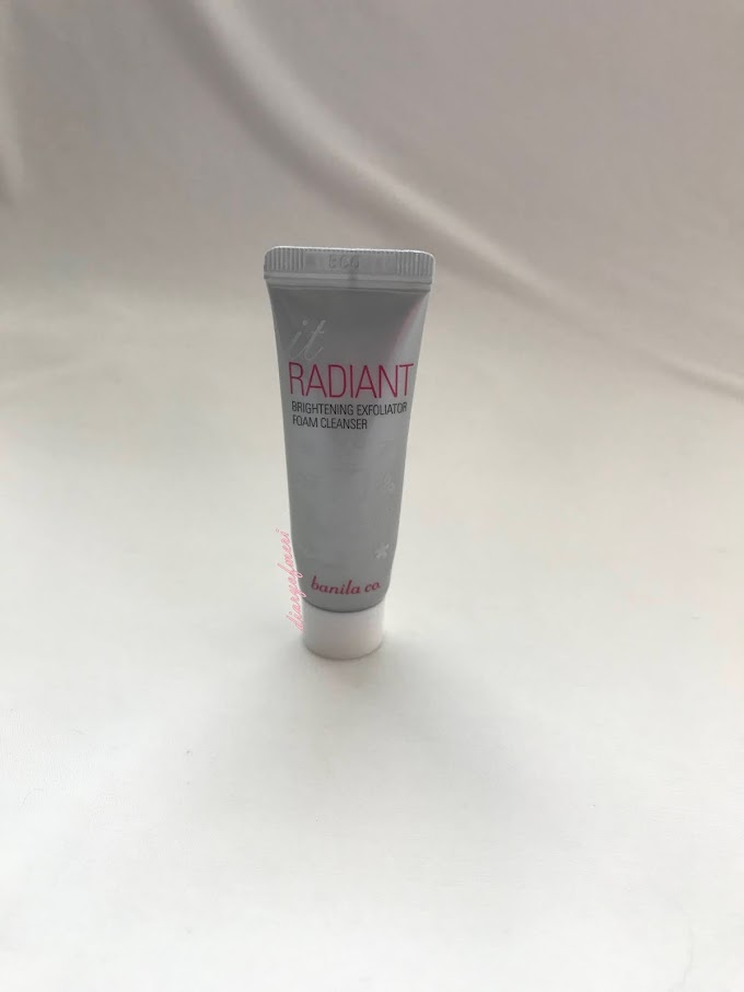 BANILA CO IT RADIANT BRIGHTENING EXFOLIATOR FOAM CLEANSER İNCELEME YAZISI