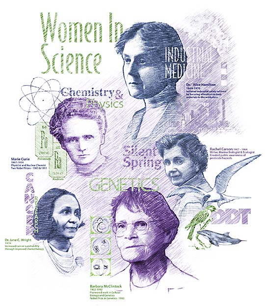women  science