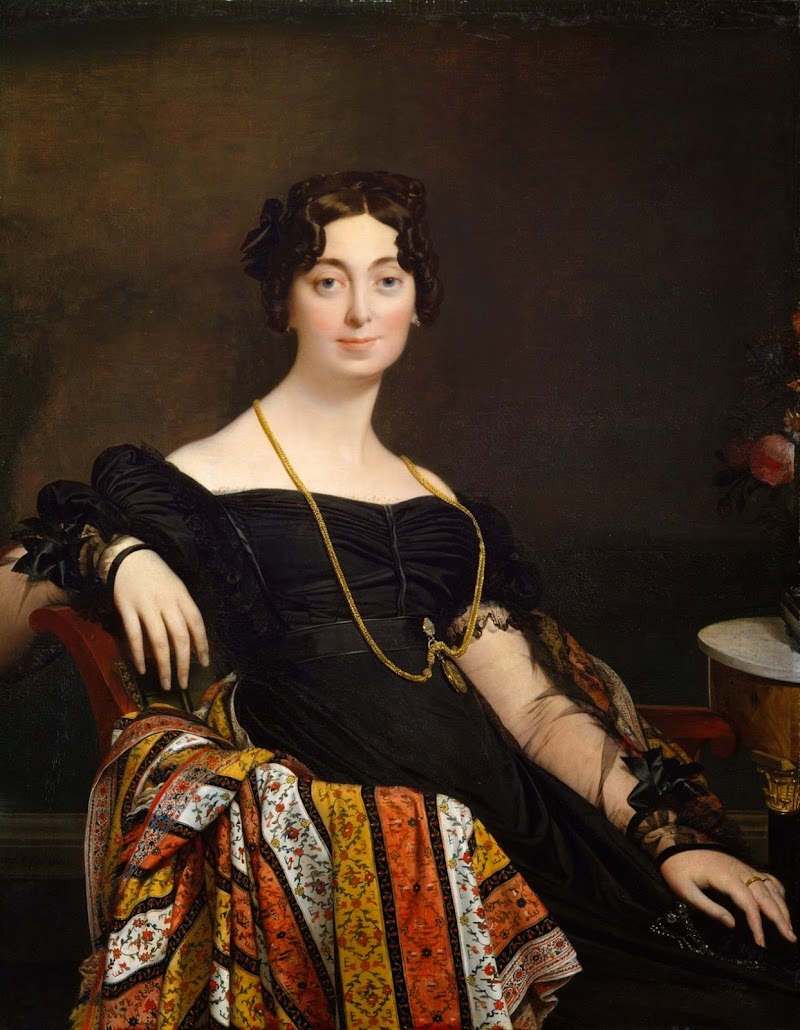 Paintings by Jean-Auguste-Dominique Ingres (1780-1867)