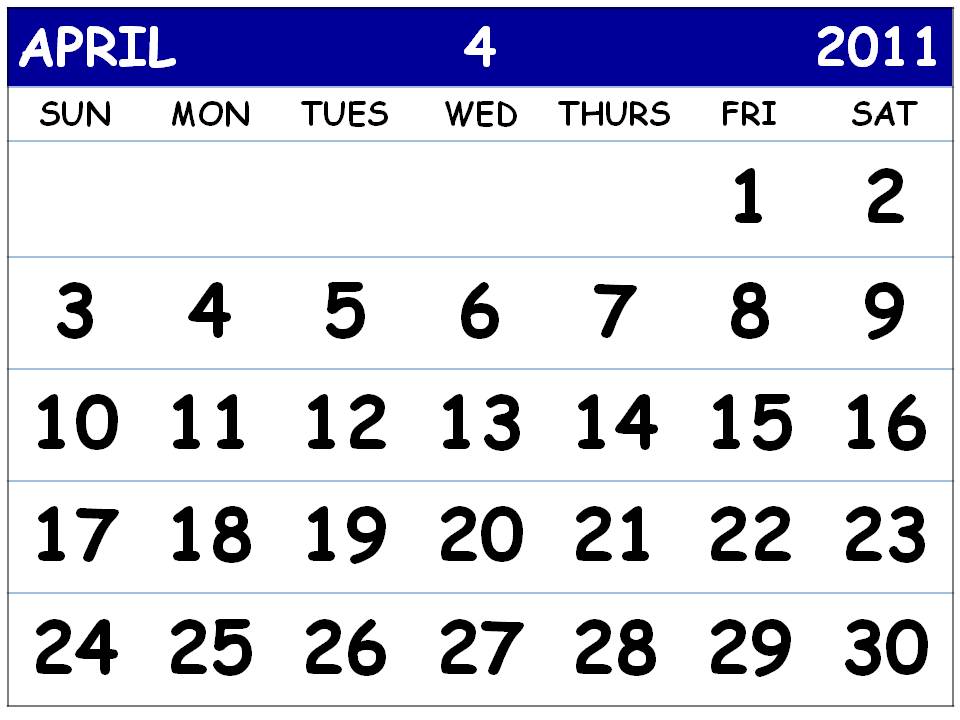 January 2011 Calendar With Holidays Printable. 2011 calendar with holidays printable. printable april 2011 calendar