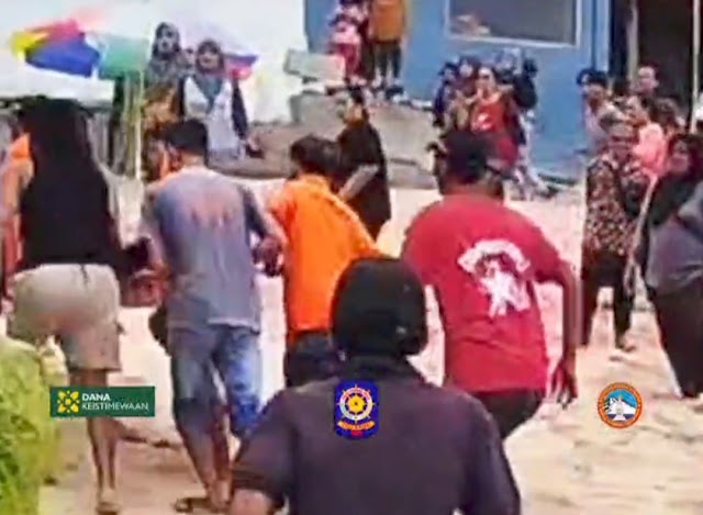 Jatuh Saat Mancing di Laut, Warga Tepus Patah tulang