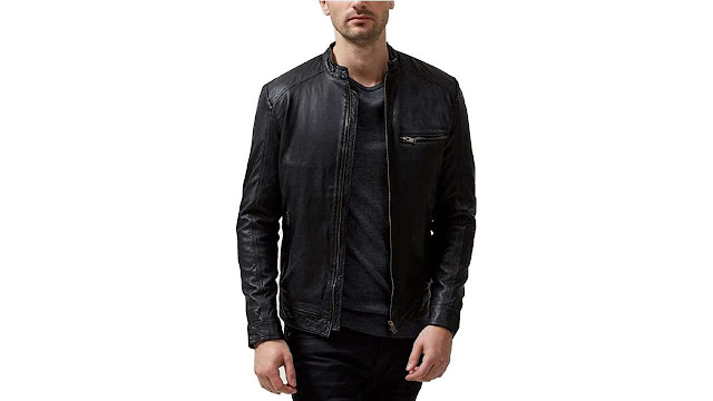 Sparta Black Classic Leather Jacket